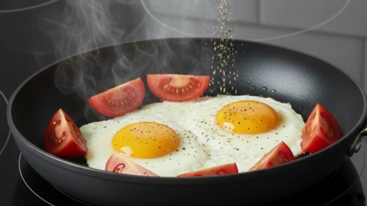Whole Eggs with Tomato | A Gentle, Healthy Home-Style Dish