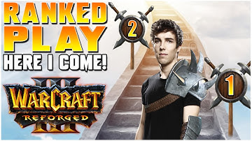 FIRST Time Trying The NEW Ranked System! | WC3-PTR | Grubby