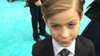 Jacob Tremblay ('Room') on Critics' Choice Awards red carpet