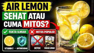 Air lemon tiap pagi… sehat atau cuma mitos? 🍋