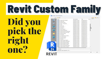 Revit Custom Family Secrets: Choosing the Right One for Your Model