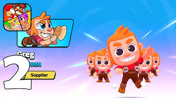 Squad Busters - Part 2 New Hero Greg - Gameplay Walkthrough(iOS, Android Gameplay)