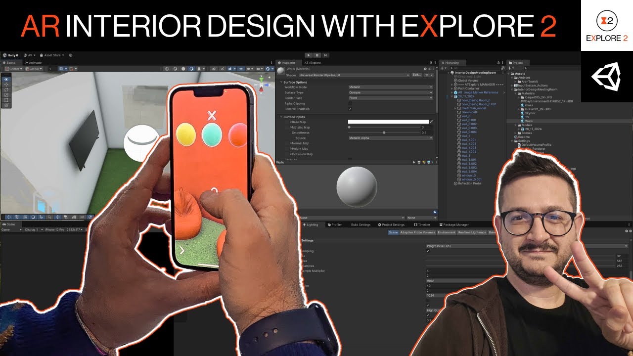 AR Interior Design with Unity, Explore 2 and Polycam!