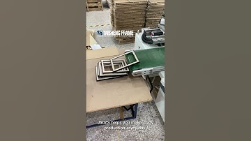 working video NO.7 TS-J50ZS automatic framing joint robot ,any new worker can make heavy prodution