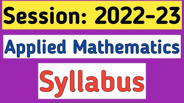 🔥 Session: 2022-23,🔥 Applied Mathematics || Important chapters of class-11th related to Class-12th