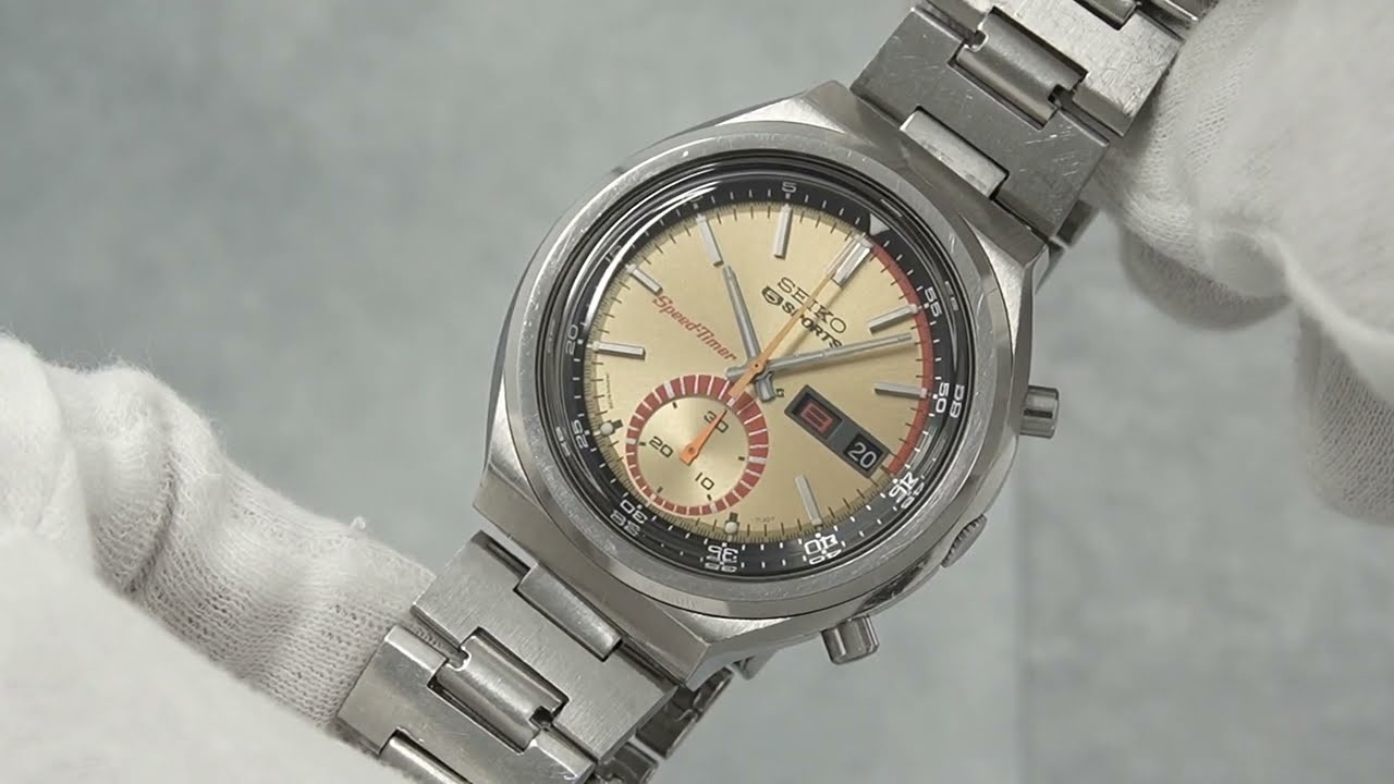 SEIKO セイコー 5スポーツ スピードタイマー Ref.6139-7060 1973年製