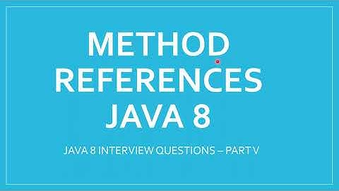 Method Reference in Java 8 || JAVA INTERVIEW QUESTIONS || JAVA 8 NEW FEATURES #java