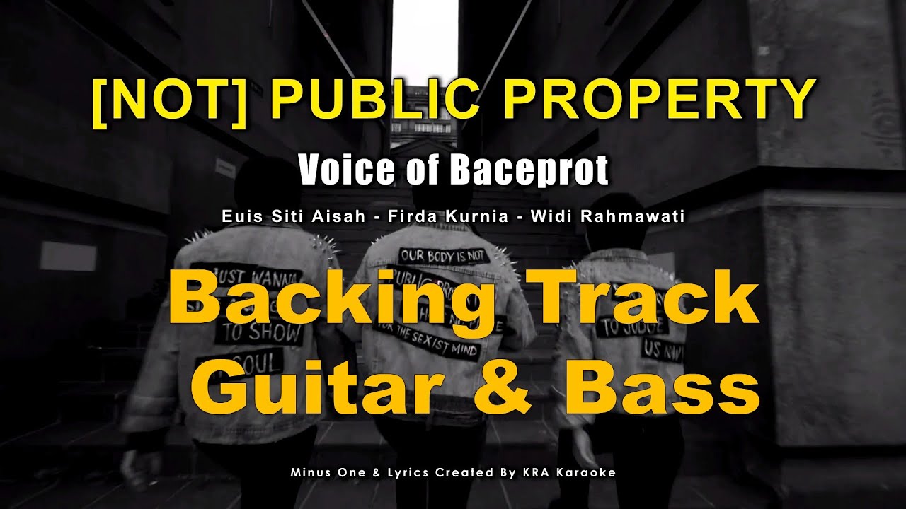 Voice of Baceprot - [not] public property. Voice of Baceprot - not public property обложка. Public property