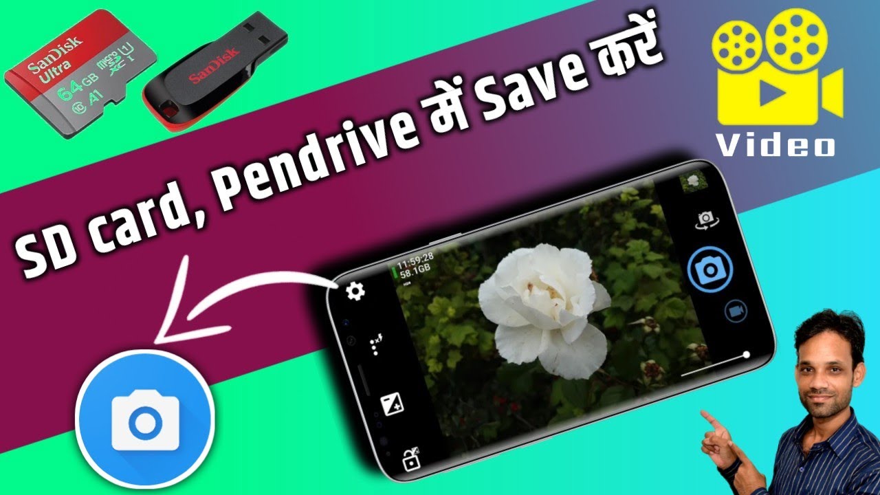 how to open camera video in sd card | open camera sd card storage ...