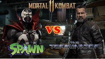 MK11 - Spawn vs The Terminator  (Very Hard)