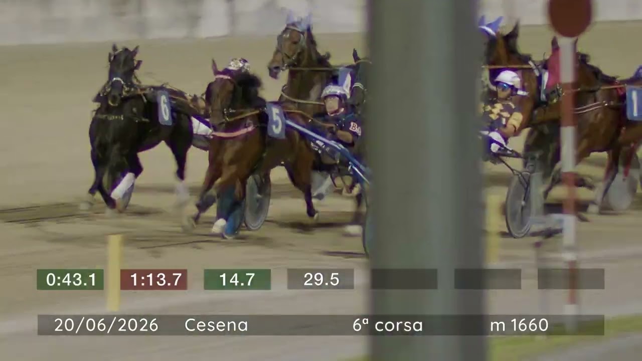 2026 06 20 | Corsa 6 | Metri 1660 | Premio Relax, Sport E Divertimento A Cesena