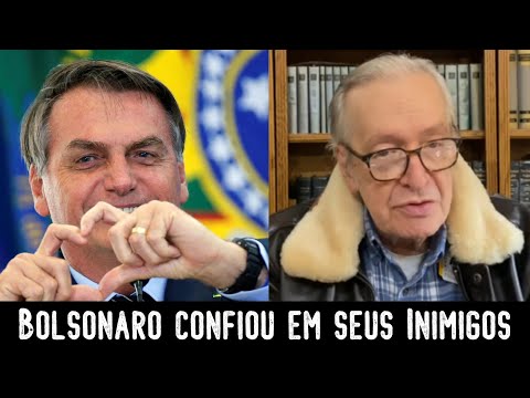 Bolsonaro trusted his enemies, Olavo de Carvalho interviewed on Terça Livre.