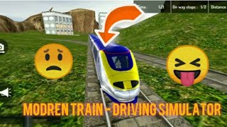 Modern Train Driving Simulator - Android Gameplay [HD] Train Games 🎮 🚆🚇🛤 screenshot 2