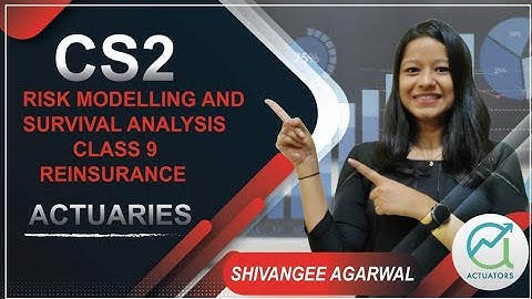 CS2 CLASS 9 || REINSURANCE || IFoA || IAI || Actuarial Science || CS2A || CS2B