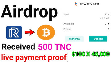 Kayisauri ka samu Airdrop 500 tnc coin (tnc coin) (real research)