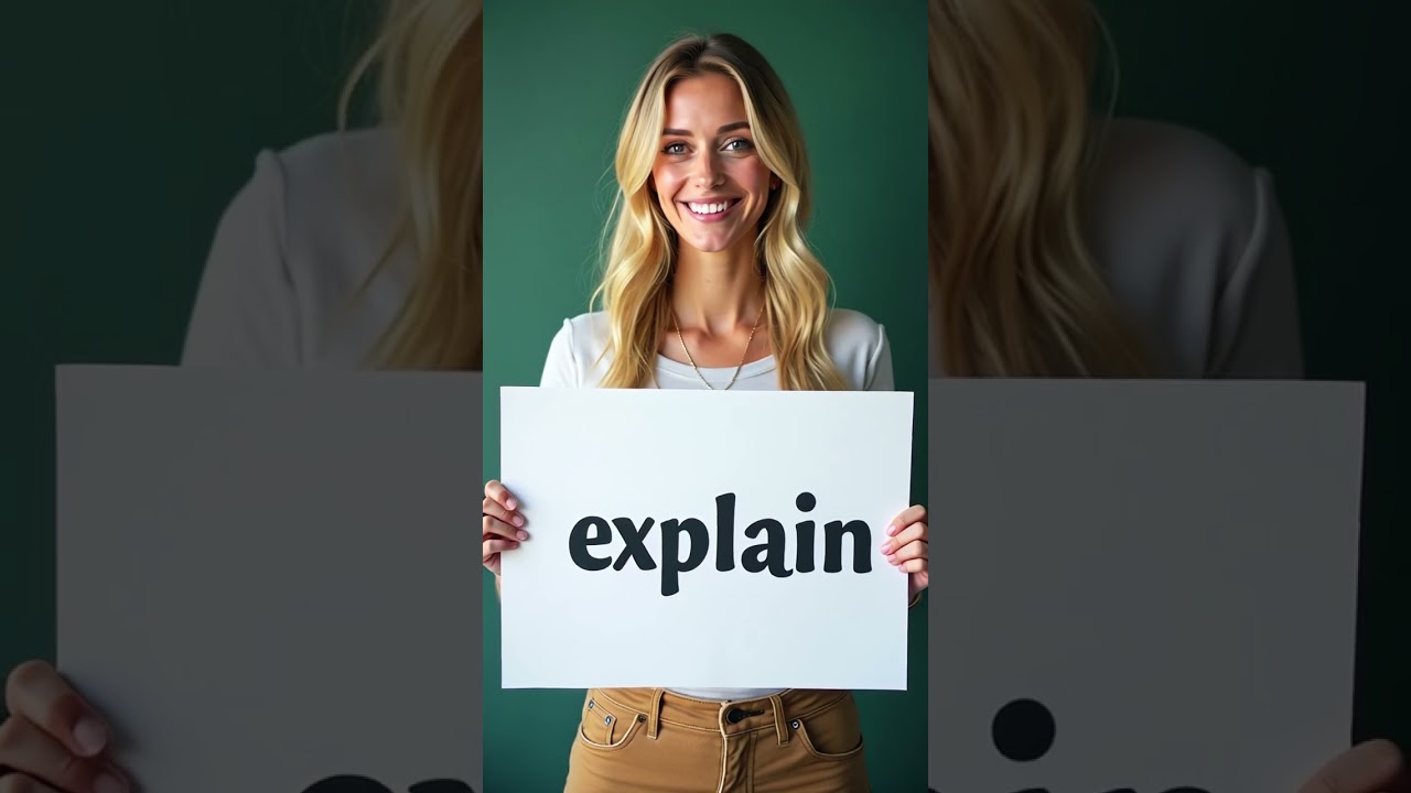Daily English Learning Podcast | B1 Word | Explain