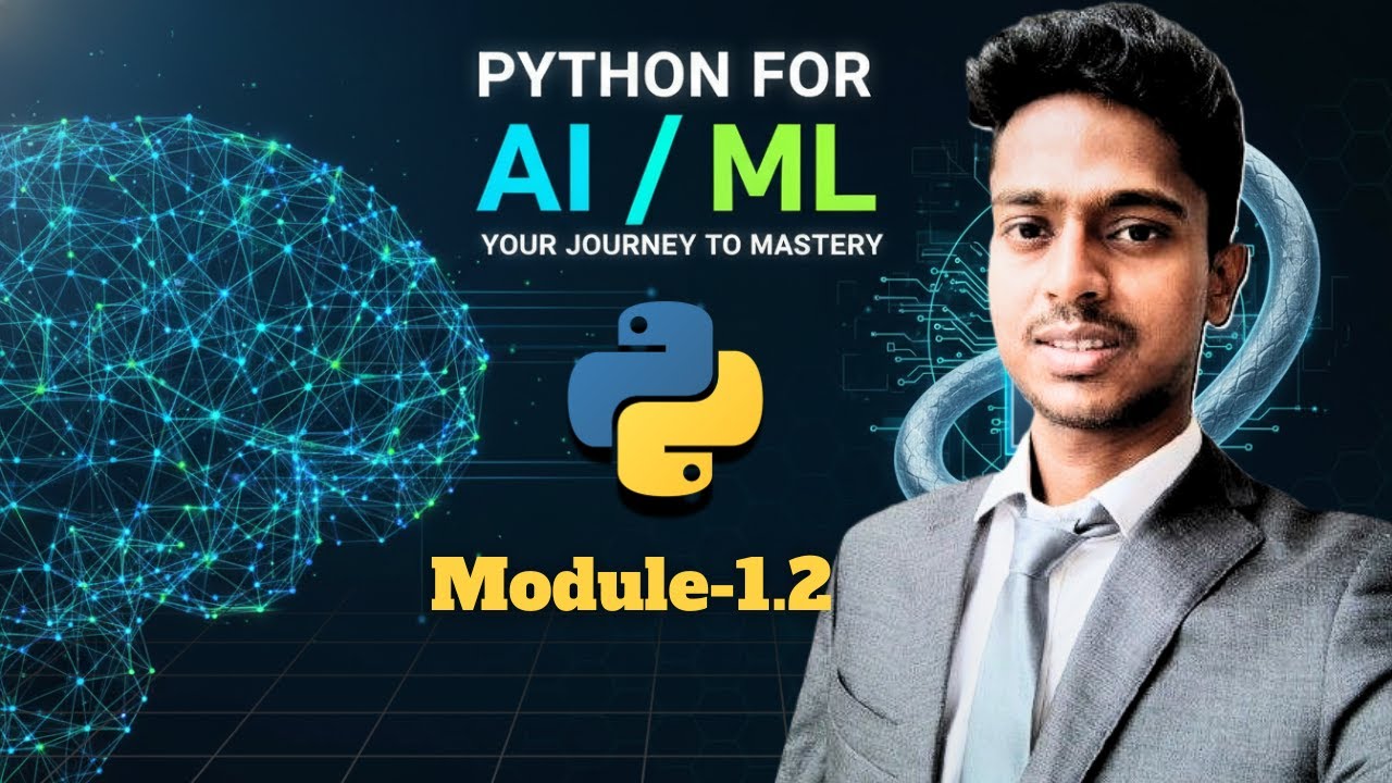 Python Basics for ML | Numbers, Operators, Variables, Keywords, Strings