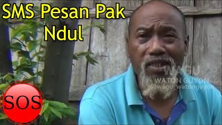 LUCU! SMS Pesan Pak Ndul - Pesan SOS - 30 Detik - Story Wa - Status Wa