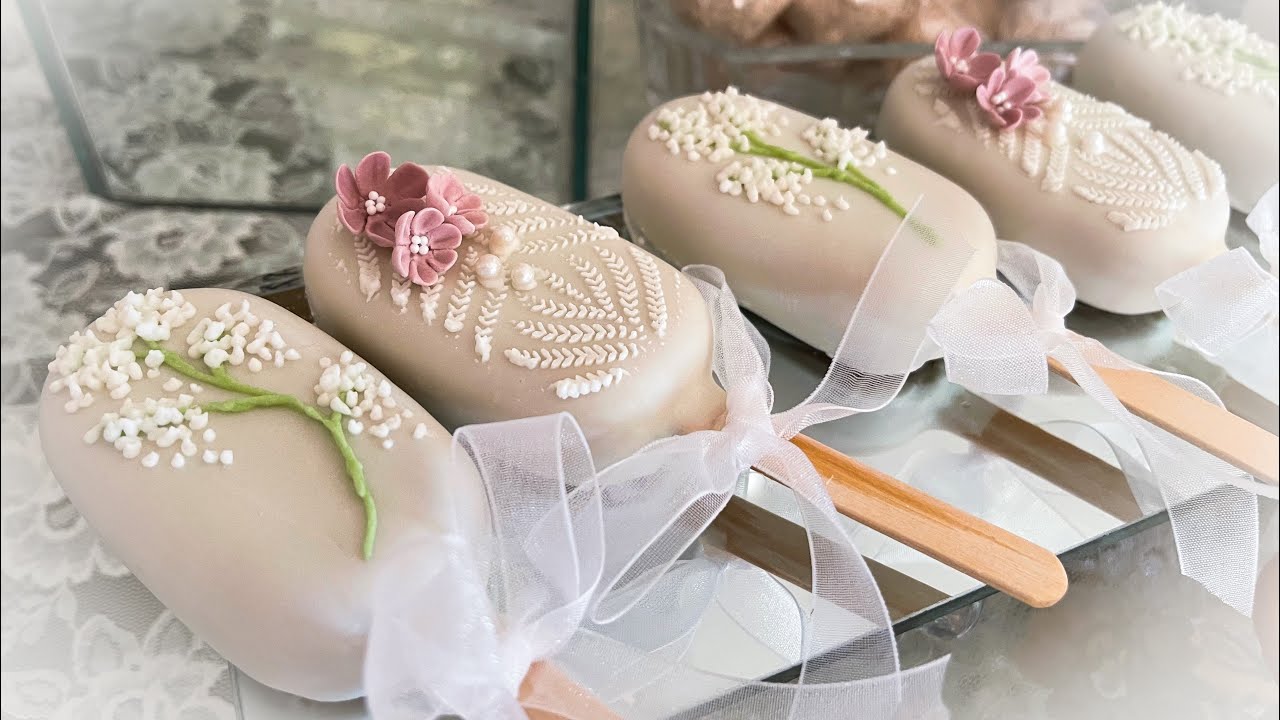 Wedding cakecicles كيك سيكلز او ماغنوم كيك الاعراس