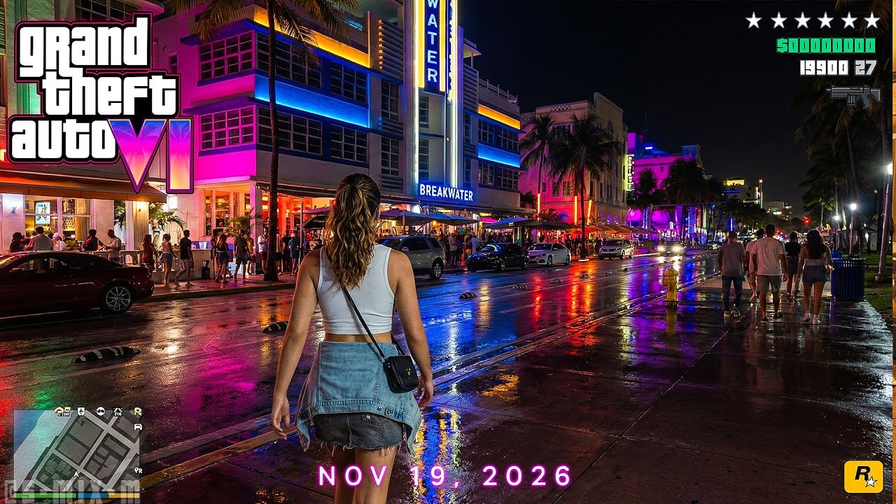 Grand Theft Auto VI Gameplay 2026 | GTA 6 Trailer 3 AI 4K Ultra Photorealistic