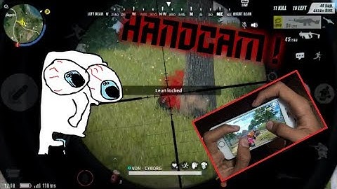 USING A CONTROLLER ?! "HANDCAM" | Rules Of Survival