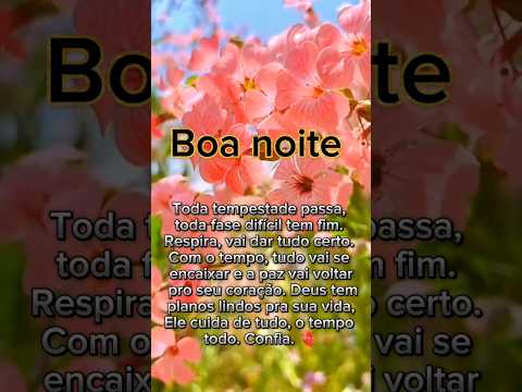 MENSAGEM DE BOA NOITE EVANGÉLICA!