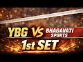 YBG vs Bhagavati Sports  1st set At Bhatakrwadi Night vallyball Tournament 2026