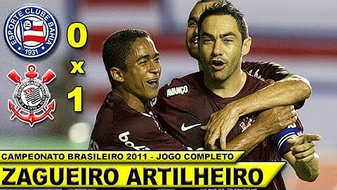 Bahia 0 x 1 Corinthians Campeonato Brasileiro 2011 Jogo Completo 29/06/2011