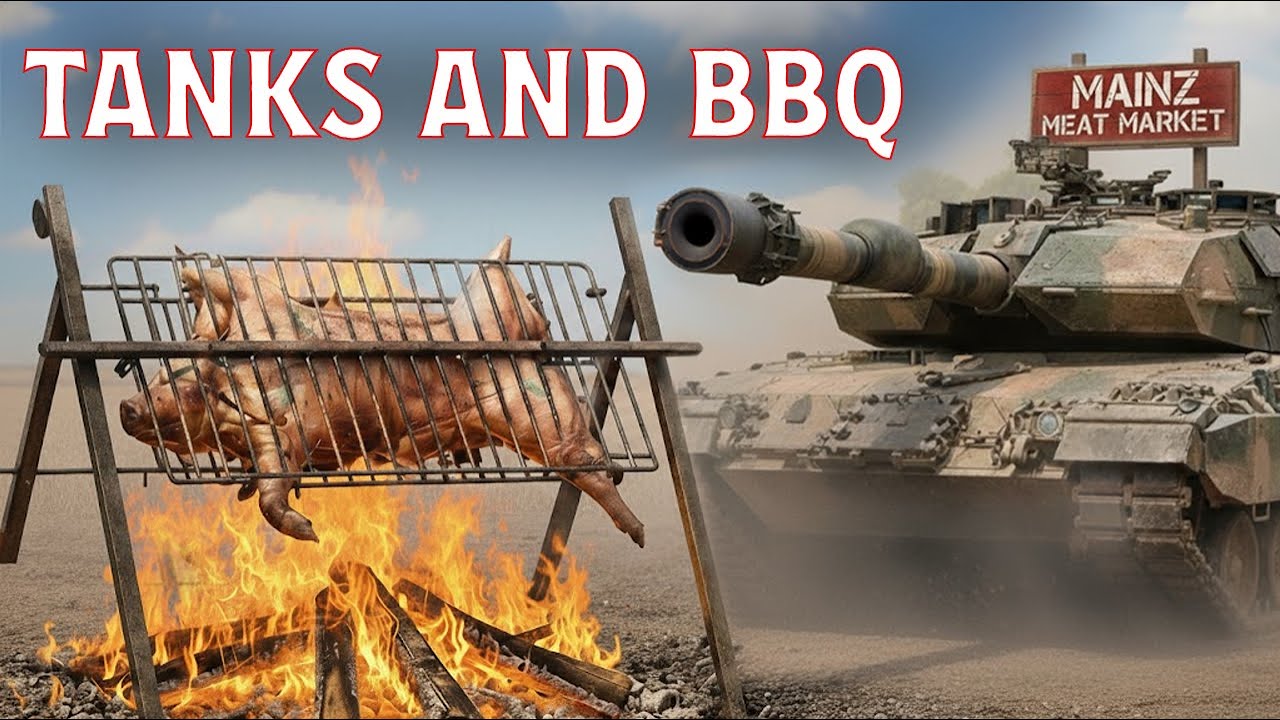 The Most Extreme BBQ Event in Texas!  Whole Lamb, Tanks & Pizza