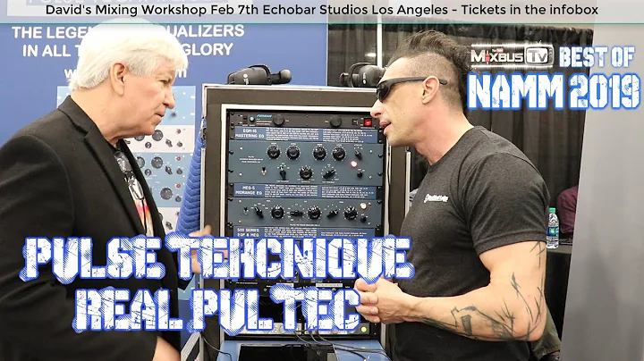 Pulse Technique Equalizers - The real Pultec Eqs NAMM 2019