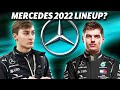 MERCEDES 2022: VERSTAPPEN &amp; RUSSELL?