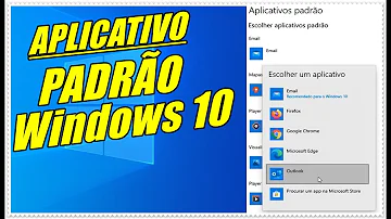 Como colocar o Word como padrão?
