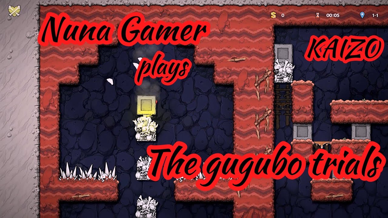 The Gugubo Trials (KAIZO) | Spelunky 2 mod