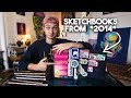 My OLDEST Sketchbooks | Sketchbook Flipthrough