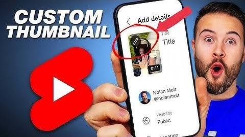 How to Add Custom Thumbnail on YouTube Shorts | Mobile | Fast & Easy