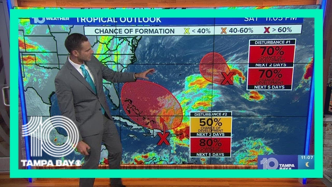 Tracking the Tropics: Tropical system will bring gusty winds and rain ...
