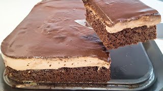 Tender chocolate cake in 8 minutes! Simple and delicious recipe!