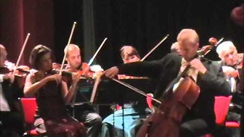 Petr Iljič Tchaikovsky: Andante cantabile for cello and strings live from Benešov