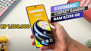 BARU HADIR LAKU KERAS!! 6300mAh, RAM 8/256 GB - HP 1 JUTAAN TERBARU SPEK TINGGI DAN TERBAIK 2025