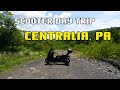 Scooter Day Trip : Centralia, Pennsylvania