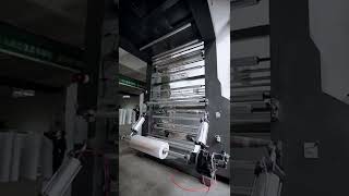 8-color stack flexo press for film
