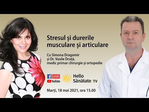 Stresul și durerile musculare și articulare