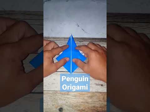 ORIGAMI PENGUIN PENGUIN ORIGAMI Origami Diy Shorts