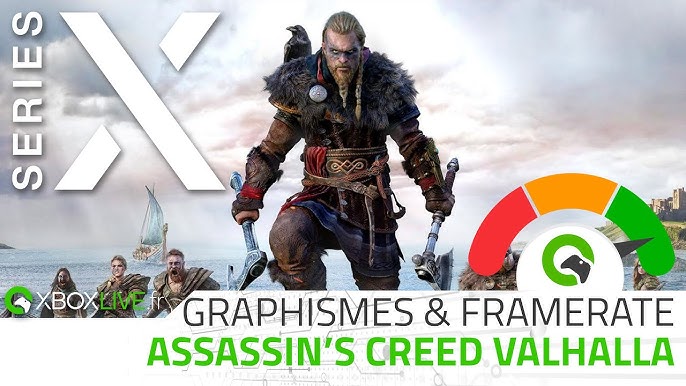 Assassin's Creed Valhalla - Gameplay Xbox Series X 4K 60 FPS (landscapes) 