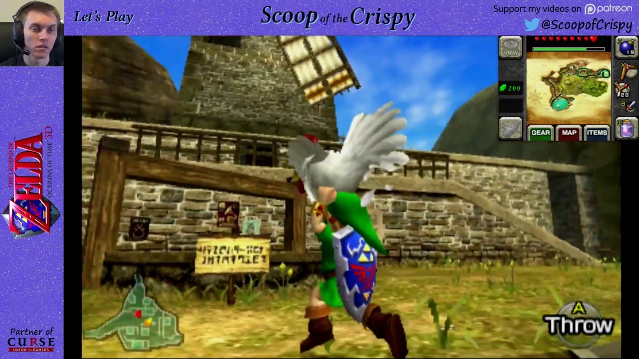 Zelda Ocarina of Time 3D 37 Kakariko Bottle 3DS Let's Play YouTube