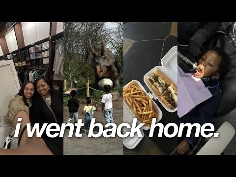 Road Trip to My Hometown | dinos at the zoo, enjoying family + friends