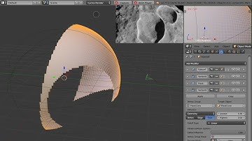 Camera Occlusion Culling for Micro Displacement in Blender on Vesta