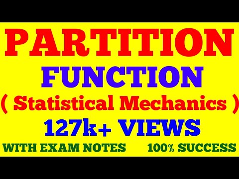 PARTITION FUNCTION ||