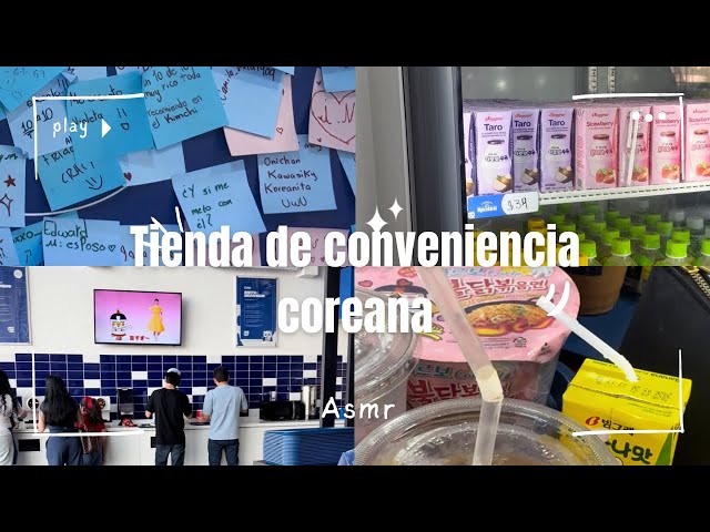 ASMR - I went to a Korean convenience store in Mazatlán