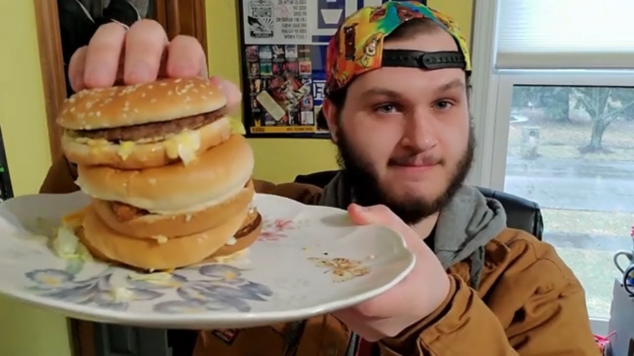 McDonald's Land, Sea and Air Burger Review McDonalds Menu Hack Review